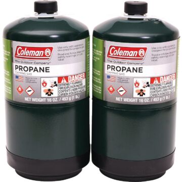 Bernzomatic Coleman 1 Lb. Propane Cylinder (2-Pack)