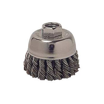 Weiler Knot Wire Cup Brushes-36039