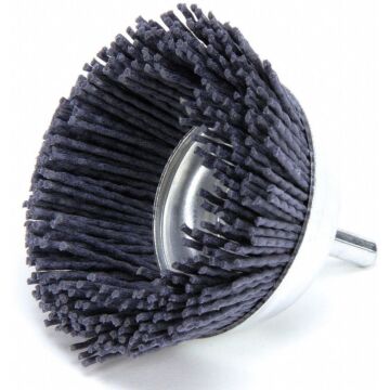 Weiler 3 in 1/4 in 3/4 in Cup Brush