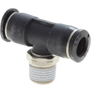 Male Branch Tee Swivel - 1/8 in. NPT