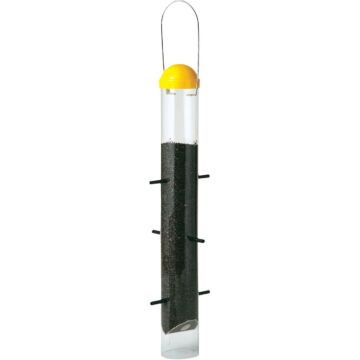 Perky-Pet Upside-Down Thistle Feeder (Yellow)