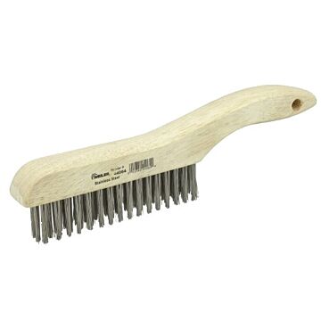 Weiler Hand Wire Scratch Brush w/ Shoe Handle