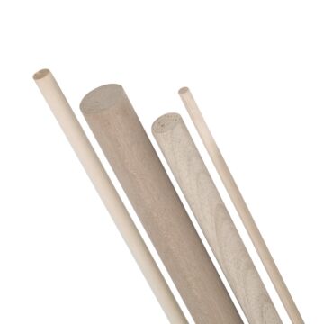 Waddell WADDELL 6518U 1-1/8 in 36 in Oak Round Dowel