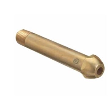 Western Enterprises® 1/4 in NPT 2-1/2 in L Brass Regulator Inlet Nipple