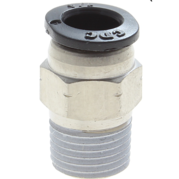 Compact Hex Male Straight - 1/8 in. x 1/8 in. MNPT