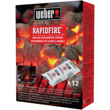 Weber Rapidfire Fire Starters (12pk)
