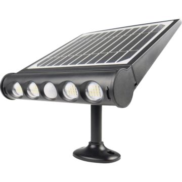 Wagan Tech Motion-Activated Solar Wall Light (Black) 1000L