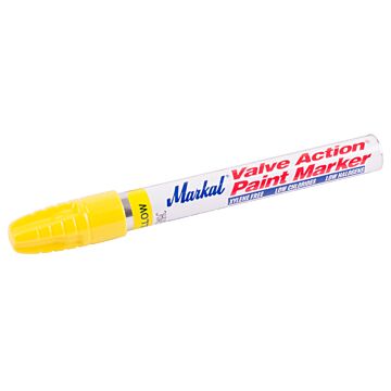 Markal 1/8 in Yellow Liquid Fast-Drying Paint Marker