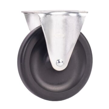 World Casters & Equipment Manufacturing 230 lb 5 in Polyolefin Rigid Caster
