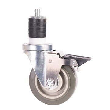 World Casters & Equipment Manufacturing 275 lb 4 in Swivel Caster