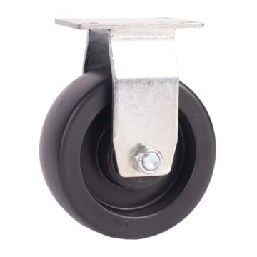 World Casters & Equipment Manufacturing 375 lb 5 in Duraplas (Polyolefin) Rigid Caster