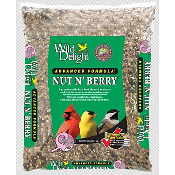 Wild Delight® D & D Commodities Wild Delight® 366050 5 lb Poly Bag Artificial Nut N’ Berry® Wild Bird Food