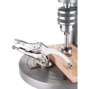 SHOP FOX 0 to 4-1/4 in 12 in Quick Release Drill Press Clamp