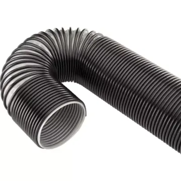 SHOP FOX 4 in 20 ft Flexible Clear Hose