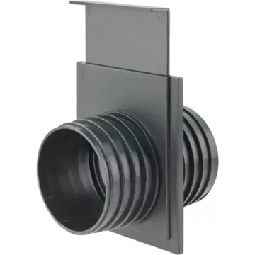 SHOP FOX 4 in x 4 in Left Hand Thread Blast Gate