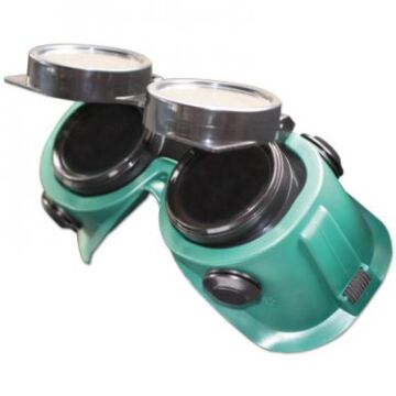Best Welds® Anchor Brand Best Welds® WG-LF-50MM Polycarbonate Green Welding Goggles