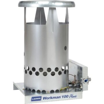 L.B. White 100000 Btu/hr Natural Gas Steel Portable Convection Gas Heaters