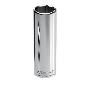Wright Tool 1/4" Drive 6 Point Deep Socket - 3/16"