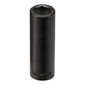 Wright Tool 3/8" Drive 6 Point Deep Metric Impact Socket - 16mm