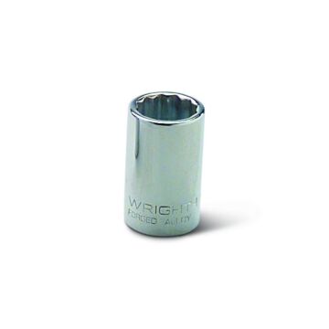 Wright Tool 1/2" Drive 12 Point Standard Metric Socket - 11mm
