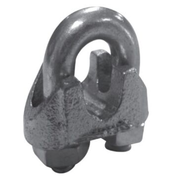 1 in 31 in Malleable Iron Wire Rope Clip