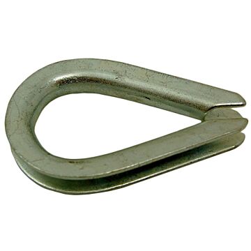 1/8 in SS Standard Duty Wire Rope Thimble