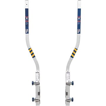 Werner Aluminum Extension Ladder Walk-Thru