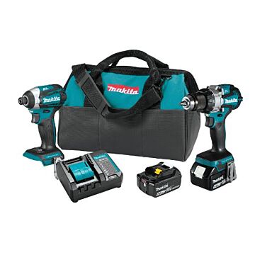 Makita 18V LXT® Lithium-Ion Brushless Cordless 2-Pc. Combo Kit (5.0Ah)