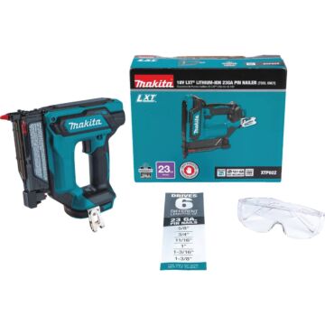 Makita 18V LXT® Lithium-Ion Cordless 1-3/8" Pin Nailer, 23 Ga., Tool Only
