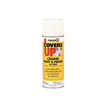 Zinsser COVERS UP™ - Ceiling Paint & Primer - 13 oz. Spray - White