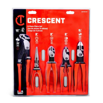 Crescent Z2™ Mixed Dual Material Plier Set (5pc)