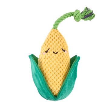 Zippypaws Crinkle Crops Corn Squeaker Toy
