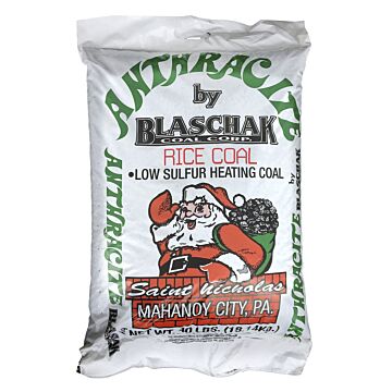 40 lb Coal Anthracite Rice