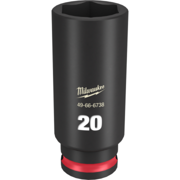 Milwaukee SHOCKWAVE™ Impact Duty 3/8" Drive 20MM Deep 6 Point Socket