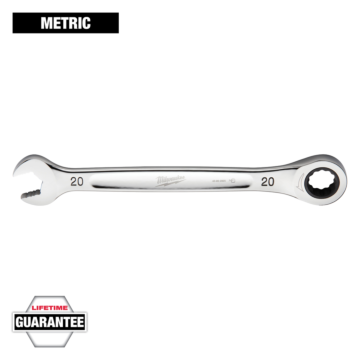 Milwaukee 20mm Metric Ratcheting Combination Wrench