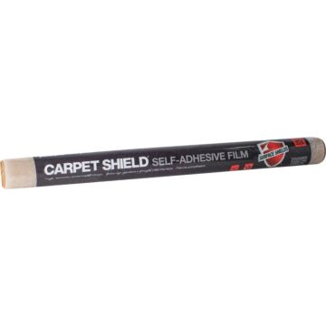 Surface Shields Carpet Shield 24 In. x 50 Ft. Self-Adhesive Film Floor Protector