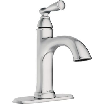 Moen Banbury Chrome 1-Handle High Arc Centerset Bathroom Faucet