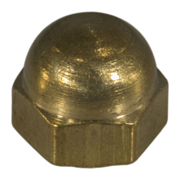 Acorn Cap Nut Br, 8-32