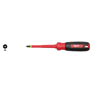 Milwaukee #2 Phillips - 4" 1000V Insulated Screwdriver