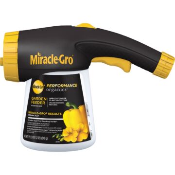 Miracle-Gro Performance Organics Garden Feeder 3/4 Lb. Hose End Sprayer Liquid Plant Food
