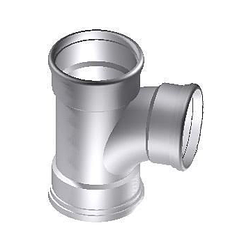 IPEX PVC 90 deg Sanitary Tee 4 in. SDR35