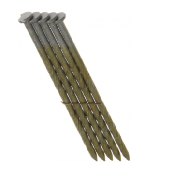 3-1/4 in 0.12 in Steel Wire Weld Clipped Head Nail
