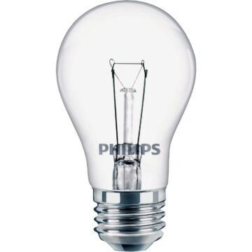 Philips 40W Clear Medium A15 Incandescent Appliance Light Bulb (2-Pack)