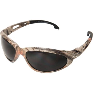 Edge Eyewear Dakura Camouflage Frame Safety Glasses with Smoke Lenses