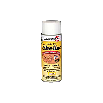 Zinsser® - Bulls Eye® Shellac - 12 oz. Spray - Clear