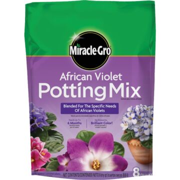 Miracle-Gro 8 Qt. 7 Lb. Container African Violet Potting Mix