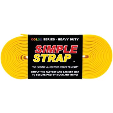 Simple Strap 40 mm x 20 Ft. Yellow Heavy-Duty Tiedown Strap