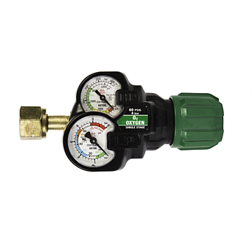 Victor Technology Victor®Model ESS32-60-540 EDGE™ Series 2.0 Heavy Duty/Medium Capacity Oxygen Single Stage Regulator, CGA-540