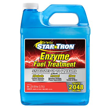 Star brite Star Tron® 093000N 1 gal Bottle Liquid Concentrated Gas Formula Enzyme Fuel Treatment