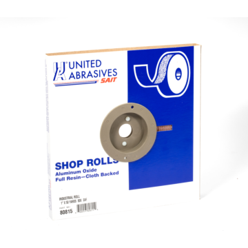 United Abrasives 81015 EA-F Industrial Roll , 1" x 50 yards, 100 Grit, 1-Pack